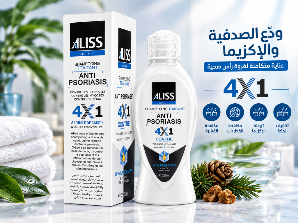 شامبو أليس 4×1 للعناية بفروة الرأس